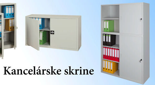 Kancelársky kovový nábytok